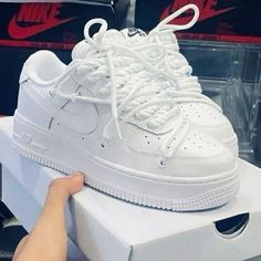 Dr Shoes, All Nike Shoes, Custom Air Force 1, Cute Nike Shoes, Fresh Shoes, Hype Shoes, Cute Nikes, Hemp Rope, Aesthetic Shoes