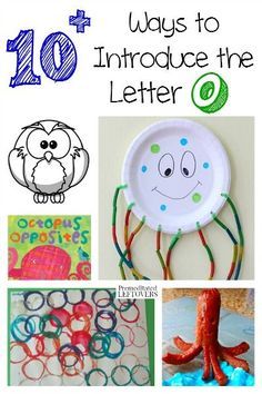 the top ten ways to introduce the letter o in children's art and crafts