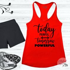 workout tank for women Sleeveless Graphic Print Activewear For Workout, Sporty Graphic Print Muscle Tee For Workout, Sporty Gym Tank Top With Graphic Print, Sporty Slogan Activewear For Sports, Sporty Activewear With Slogan For Sports, Athleisure Slogan Workout Tops, Athleisure Slogan Tops For Workout, Comfortable Letter Print Activewear For Workout, Athleisure Workout Tops With Slogan