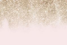 a pink and gold background with lots of glitter