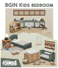 Bebés – Mundo Sims Sims 4 Maxis Match Bedroom Cc, Sims 4 Kids Cc Furniture, Sims 4 Interior Cc, The Sims 4 Build Cc, Sims 4 Kids Room Cc, Maxis Match Furniture, Sims 4 Maxis Match Cc Furniture