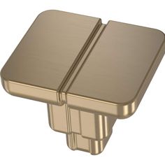 an image of a metal object that looks like it has two compartments on each side