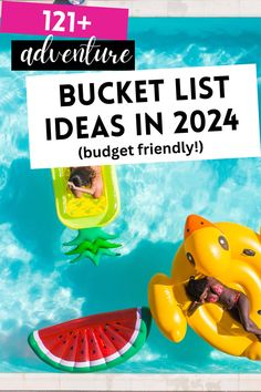 127 Adventure Ideas For Your Bucket List (+ Resources) Summer Fun Ideas, Road Trip With Friends, Adventure List, Summer Bucket List Ideas, Ultimate Summer Bucket List, Best Summer Ever, Trip With Friends, Adventure Ideas