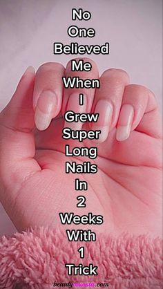 Super Long Nails, Strong Nails Diy, Grow Long Nails, Nail Growth Tips, Nagellack Trends, Nail Care Tips, How To Grow Nails, Brittle Nails, Shiny Nails