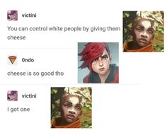 the four faces of two people with red hair