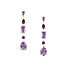 Earrings Yellow Gold 14 K (Matching Ring Available) Diamond 12-Round 57-0,045-4/6A Garnet 4-1,106 1/2A Amethyst 2-1,157 2/2A Amethyst 4-Pear-3,834 2/2A Weight 5.22 grams With a heritage of ancient fine Swiss jewelry traditions, NATKINA is a Geneva based jewellery brand, which creates modern jewellery masterpieces suitable for every day life. It is our honour to create fine jewelry, and it’s for that reason that we choose to only work with high-quality, enduring materials that can almost immediat Amythest Jewelry, Ancient Jewellery, Modern Jewellery, Night Court, Jewellery Brand, Yellow Gold Earrings, Matching Ring, Amethyst Jewelry, Yellow Gold Earring