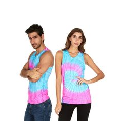 Be the life of the party in Daresay Tees Tie Dye T-Shirts that deliver cool, laid back and colorful vibes to your look. Brighten up your wardrobe with these far out shirts that provide an instant dose of happiness when you wear them. About This Product: 100% Cotton Sleeveless Hand Dyed Available in Adult sizes Small  XX-Large Taped Neck And Shoulders Our Tank Tops are made from soft, lightweight and breathable cotton, which makes it super comfortable in a variety of environments. The comfortable Colorful Vibes, Tie Dye Tank Top, Life Of The Party, Tie Dye T Shirts, Comfortable Fashion, Look Cool, Individual Style, Get The Look, Color Combos