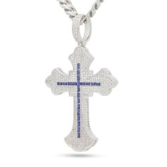 This pendant was inspired by the 2Pac's tattoos, the Fleur de Lis styled cross. Many stones surround the inner cross composed of princess-cut stones and matched with an iced bale. "Exodus 18:31" stamped on the back of each piece. Available in 14K Gold plating or White Gold plating M Size: Paired with a 5mm 20" Miami Cuban Chain L Size: Paired with an 8mm 20" Miami Cuban Chain Iced Out Diamond Cross Jewelry, Iced Out Diamond White Cross Jewelry, Diamond White Cross Jewelry With Pave Setting, White Iced Out Cross Jewelry, Iced Out Diamond Cross Pendant Jewelry, Iced Out White Gold Cross Pendant Jewelry, Diamond Cross Necklace Iced Out, White Cubic Zirconia Cross Jewelry, White Iced Out Cross Necklaces