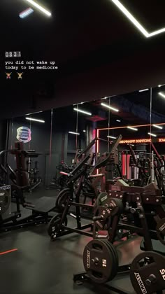 there are many exercise machines in the gym