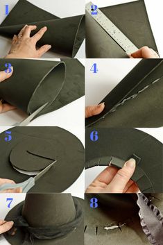 step by step instructions on how to sew a top hat for someone's special occasion