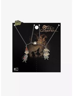 Over The Garden Wall Wirt & Greg Magnetic Best Friend Necklace Set Over The Garden Wall Wirt, Right Arrow Icon, Best Friend Necklace, Location Icon, Over The Garden Wall, Friend Necklaces, Shadow The Hedgehog, Accessories Jewelry Necklace, Hoodie Girl