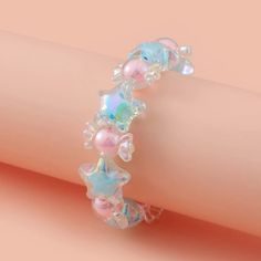 This Unique Piece Is A Wonderful Addition To Your Wardrobe And Your Style; Sure To Get Lots Of Compliments! Gsun1p506000uw6 Kawaii Beaded Jewelry, Pulseras Ideas, Ghost Aesthetic, Candy Bracelets, Kawaii Bracelet, Aesthetic Items, Bracelets Cute, Cute Beads, Gift For Bestie