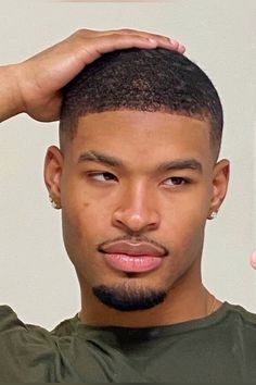 Black Men Facial Hair Styles, Buzz Cut Black Man, Black Men Facial Hair, Light Skin Black Men, Bald Black Men, Sepanta Arya, Men Hygiene, Black Man Haircut Fade, Facial Hair Styles