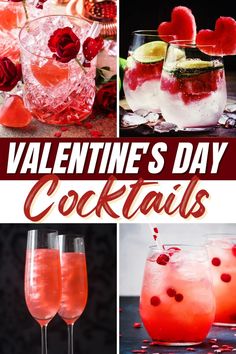 valentine's day cocktails that are perfect for any type of party or celebration