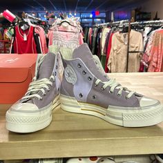 Questions? Leave A Comment Below! Converse Chuck 70 Plus, Chuck 70 Plus, Platform Converse, Converse Chuck 70, Chuck 70, Knee High Leather Boots, Womens Converse, Converse Chuck, Converse Shoes