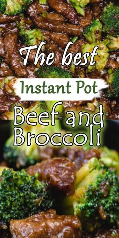 the best instant pot beef and broccoli