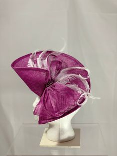 One of kind Hats & Fascinators made in Louisville, KY home of the prestigious Kentucky Derby. Each unique piece has its own name resembling a horse you might see at the racetrack, paddock or barn. Perfect for wearing to Breeder's Cup at Keeneland, the Kentucky Derby and KY Oaks races or other Equestrian events, such as Polo Matches, Steeplechases, Saratoga, Del Mar, Preakness, Belmont, Melbourne Cup or the Royal Ascot. Each hat also comes with two lucky betting numbers to take to the racetrack. Elegant Adjustable Ostrich Feather Headpieces, Elegant Adjustable Headpieces With Ostrich Feathers, Elegant Ostrich Feather Fascinator For Kentucky Derby, Elegant Feather Trim Headband For Royal Ascot, Elegant Ostrich Feather Headpieces For Races, Elegant Adjustable Ostrich Feather Fascinator, Elegant Adjustable Fascinator With Ostrich Feathers, Elegant Ostrich Feather Fascinator, Elegant Ostrich Feather Fascinator With Feather Trim