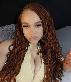 Ginger Locs, A Love Language, Long Locs, Glueless Wigs, Remy Hair Extensions, Hair Laid, Dreadlock Hairstyles