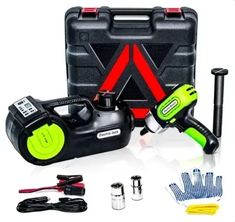 a tool kit with tools and accessories in it