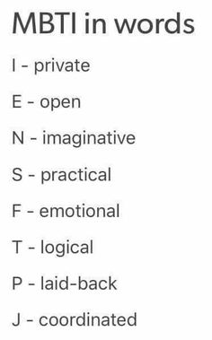 Mbti Descriptions, Isfp Memes, Personalidad Infj, Personalidad Enfp, Enfp Personality, Intp Personality, Infj Personality Type, Intj Personality, Infp Personality