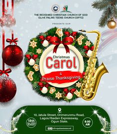 the christmas carol and praise thanksgiving program is now available for everyone to hear about it