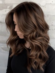 Elegant Hair Color Classy, Brown Hair Colors For Summer, Hair Colors For Summer, Sunkissed Highlights, Two Ponytail Hairstyles, Spring Hair Color Trends, Brown Hair Looks, Hair Color Options, Brunette Hair With Highlights