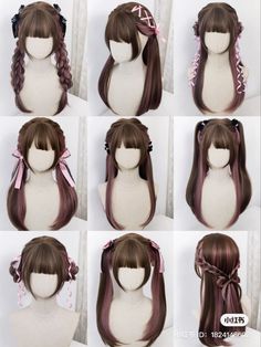 Shoujo Hairstyles Short, Lolíta Hairstyle, Demure Hairstyles, Kawaii Short Hair, Kawaii Hairstyles Short, Korean Hair Styles, Gyaru Hairstyles, Kawaii Hairstyle, Shoujo Style