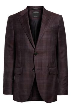 This Italian-crafted sport coat is impeccably tailored from a blend of silk and superfine merino wool sourced from the label's proprietary Australian farm. Front button closure Notched lapels Chest welt pocket; front flap pockets Partially lined 95% wool, 5% silk Dry clean Made in Italy Designer Clothing Australian Farm, Sport Coat, Welt Pocket, Merino Wool, Nordstrom, Dry Clean, In Italy, Plaid, Italy