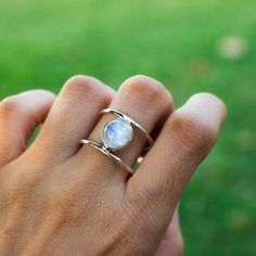 Moonstone Ring , Silver Ring , Stunning Moonstone , Handmade Ring , Dual Band Ring , Beautiful Ring , Birthday Gift , Anniversary Ring Her Description Metal :- 925 Sterling Silver Style : Ring Gemstone:-Moonstone Benefits of Moonstone Ring:- Moonstone gemstone is believed to hold the most powerful harmonizing energy helpful in all heart-related matters: self-acceptance, unconditional love, romantic relationships. Delicate calming vibrations of the gem facilitate emotional healing. This brings th Gift Crystal Open Ring With Moon Phase Detail, Gift Crystal Open Ring With Moon Phase, Moon Phase Open Crystal Ring Gift, Gift Crystal Moon Phase Open Ring, Adjustable Moonstone Open Ring Birthstone, Handmade Moonstone Stackable Rings For Promise, Adjustable Moonstone Crystal Ring With Birthstone, Adjustable Open Moonstone Birthstone Ring, Adjustable Moon Phase Ring For Gift