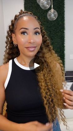 Beauty Entrepreneur, Emmy Award, Product List, Profile Page, Curly Girl, Half Up Half Down, Hair Transformation, Protective Styles, 100 Human Hair