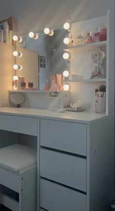 Vanity 
Led light 
Lightbulb 
Hollywood mirror 
Amazon 
Vanity desk 
Makeup vanity 
Makeup 
Mirror White Vanity With Lights, Vanity With Lights, Beauty Room Vanity, Classy Bedroom, Vanity Room, White Vanity, Room Design Bedroom