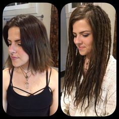 New Dreads, Hair Extensions Before And After, Weave Ponytail Hairstyles, Hair Extensions For Short Hair