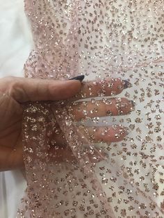 Glitter tulle. Powder pink tulle and metallic rose gold glitters. Clusters of glitter. Width is 140cm Price is for one meter Orders over one meter wll be in a continuous length Tulle Pink, Bridal Skirts, Baroque Design, Bridal Wrap, Dress Tulle, White Tulle, Pink Tulle, Rose Gold Glitter, Stretch Velvet