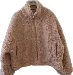 Urban Outfitters Brown Outerwear For Fall, Urban Outfitters Brown Long Sleeve Outerwear, Zip Jacket, Urban Outfitters, Tags, Pink, Color