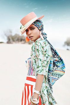 Print Style Africain, African Inspired Fashion, Style Magazine, Looks Street Style, Beauty Style, African Inspired, Burning Man, Mode Vintage, Mixing Prints