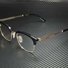 Brand New With Box, Cards, And Never Used! 100% Authentic! Gucci Glasses Men, Mens Glasses Fashion, Prescription Glasses Frames, Gucci Eyeglasses, Eyeglass Frames For Men, Gucci Glasses, Box Cards, Glasses Men, Eye Wear