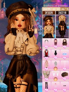 - Solaria’s steampunk outfit collection ʚїɞ - idea no. 1 ✨ - i will not be making face tutorials for this series  🏷️ #dresstoimpress #DTI #dresstoimpressoutfit #dresstoimpressroblox #DTIoutfits #steampunk #steampunkoutfit  #steampunkfashion #solxeragram  follow for more DTI posts ⚡️ Outfit Tutorial, Outfit Collection, Making Faces, Steampunk Clothing, Steampunk Fashion, Follow For More, No 1