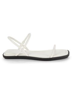 Calvin Klein Prue Strappy Leather Flat Sandals on SALE | Saks OFF 5TH Synthetic Slingback Sandals With Single Toe Strap For Vacation, Synthetic Sandals With Adjustable Toe Post Strap, Synthetic Toe Post Sandals With Adjustable Strap, Synthetic Toe Post Sandals With Heel Strap, Synthetic Single Toe Strap Footbed Sandals, Summer Strappy Slingback Sandals With Leather Footbed, Spring Synthetic Slingback Sandals With Branded Insole, Spring Sandals With Textured Sole And Single Toe Strap, Spring Strappy Slingback Sandals With Leather Footbed