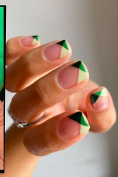 These are the 14 green nail trends to screenshot Green Nail Trends, Summer Manicure, Classic French Manicure, Green Nail, Cream Tones, Green Nails, French Manicure, Wimbledon, Retro Vibe