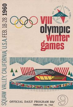 an official program for the winter olympics