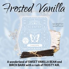 the label for frosted vanilla