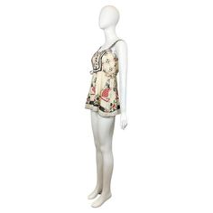 2000s Anna Sui Silk micro mini dress with floral print Ruffle Embellishment Zip Closure at Back 100% Silk; Lining 100% Acetate Bust: 30.75", Waist: 28.75", Length: 27.25" Size: XS US 2 Anna Sui 1994, Anna Sui Clothes, Anna Sui Fall 1998, Vintage Anna Sui, Anna Sui 1994 Spring, Dress With Floral Print, Micro Mini, Anna Sui, Day Dress