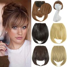 Fringe Bangs Hair Extensions One Piece Clip In Bangs Straight Cute Hairpiece Thick Front Neat Bang With Temples 8182183 2023 – $6.49 One Piece Clip, Clip In Bangs, Fake Bangs, Bangs Straight, Chignon Hair, Fringe Bangs, Wig Making, Wand Curls, Hair A