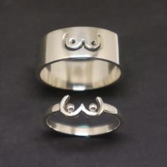 Everywhere Couples Are Raving About This Amazing Masterpiece. Get your matching rings personalized and mark the beginning of your relationship journey. 100% Superb Quality & Craftsmanship or Your Money Back Guaranteed. Our couple rings helped thousands of clients elevate their relationship Relationship Rings, Breast Jewelry, Relationship Jewelry, Matching Promise Rings, Cute Promise Rings, Matching Couple Rings, Ring Holder Necklace, Promise Rings For Couples, Classic Wedding Rings