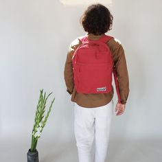 Still looking for a backpack to start off the academic year? Look no further! The Earth backpack is made with organic cotton canvas, free of chemicals, pesticides and GMOs! It features a laptop compartment, two side pockets for water bottles, a large front pocket with zipper and an inside hanging pocket. Everything you need for a day on campus! Get yours now and support a ethical and sustainable supply chain! Durable Backpack For Everyday Use, Durable Standard Backpack For Everyday Use, Versatile Durable Backpack For Everyday Use, Everyday Standard Backpack For Back To School, Back To School Backpack For Everyday, Practical Standard Backpack, Casual Backpack With Water Bottle Pocket, Casual Backpack For Outdoor Activities, Casual Softback Backpack With Water Bottle Pocket