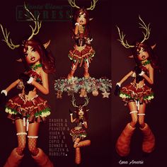 #reindeer #merrychristmas #merrychristmaswishes #fashion #dresstoimpress #dresstoimpressideas #dresstoimpressoutfits Dti Outfits, Merry Christmas Wishes, Reindeer, Merry Christmas