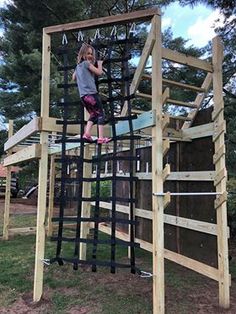 Diy Jungle Gym Backyards, Adult Jungle Gym, Diy Outdoor Gym, Playground Backyard Diy, Backyard Jungle Gym, Gym Plans