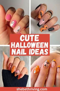 Get inspired with simple yet spooky short Halloween nails ideas. Perfect for a quick and stylish Halloween look. #SimpleHalloweenNails #SpookyNails #ShortNailsIdeas Cute Halloween Nail Ideas, Short Halloween Nails, Halloween Nails Ideas, Halloween Nail Ideas, New Nail Trends, Halloween Manicure, Minimalist Halloween, Chic Nail Art, Boo Tiful