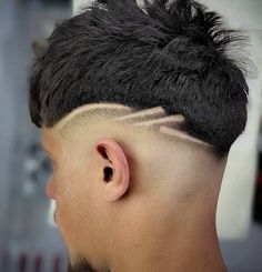 Boys Haircuts With Designs, Haircut Designs For Men, Hair Designs For Men, Short Hair Designs, Shaved Hair Designs