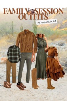 November Family Photos Outfits, Fall Family Photos Aspen Trees, Fall Color Family Picture Outfits, Photography Outfits Family, Fall Family Photo Outfits Outdoor, Family Fall Pictures Outfits, Autumn Family Photoshoot Outfits, Boho Family Photos